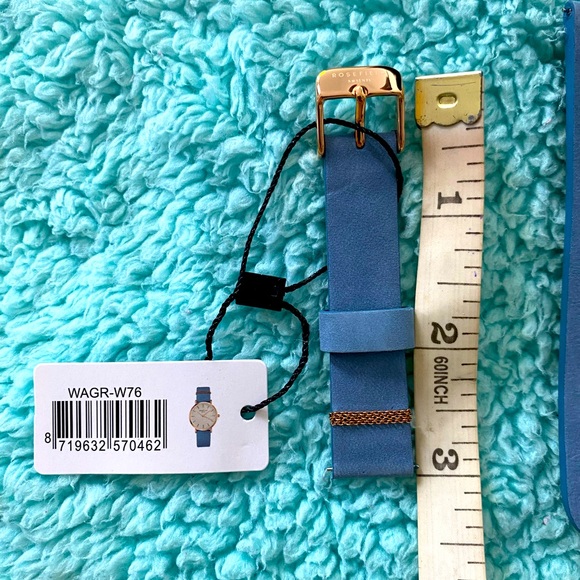 ❤️🔥SALE ❤️🔥rosefield watch strap | West Village airy blue | - Picture 5 of 7